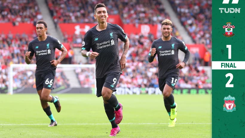 Liverpool venció al Southampton.