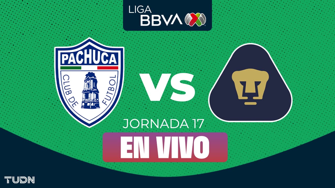 Pachuca vs. Pumas EN VIVO por la Jornada 17 de Liga MX: previa del partido 