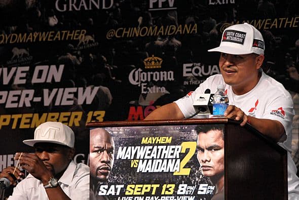 Robert García reconoció la calidad de Mayweather, pero aseguró que tienen las armas para intentar sorprenderlo.