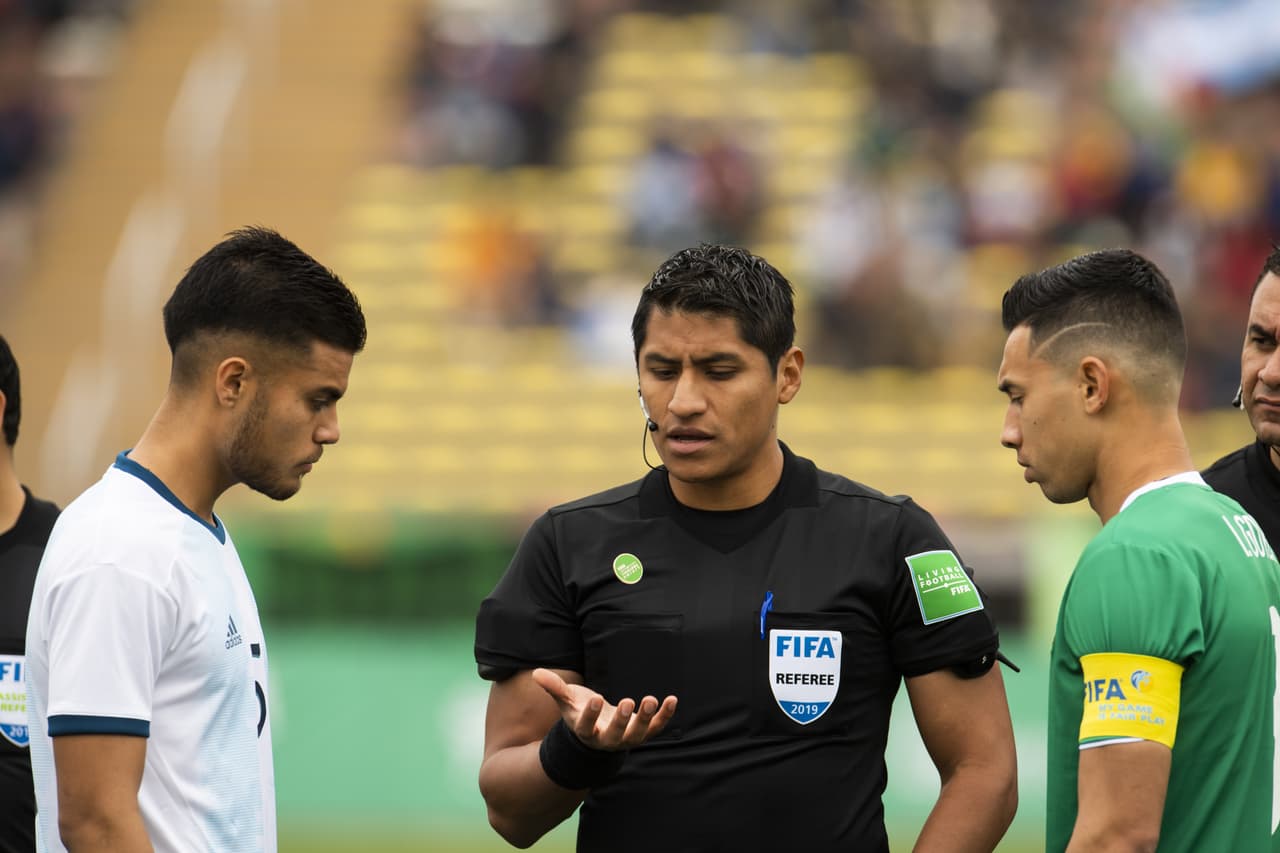 México y Argentina se veían las caras en partido correspondiente a la primera ronda del fútbol masculino, por el Grupo A de los Juegos Panamericanos Lima 2019, en el Estadio San Marcos.