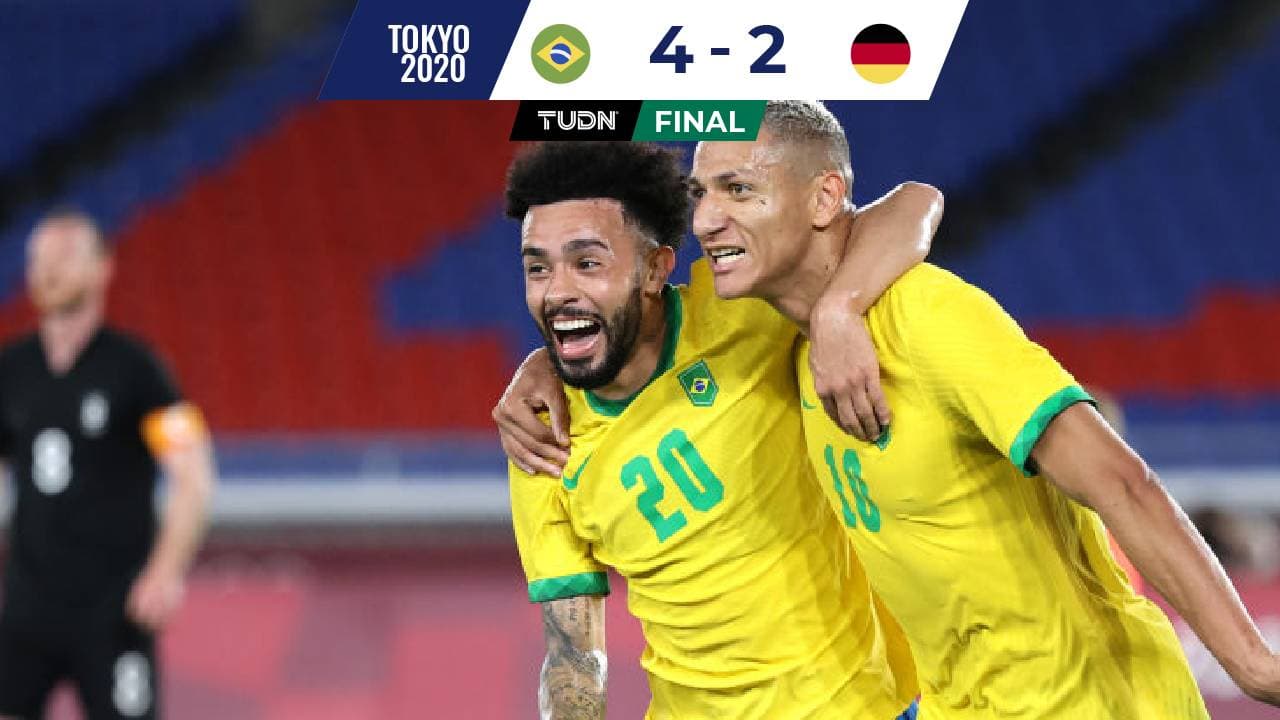 Brasil superó a Alemania, España empató y Argentina perdió en Tokyo 