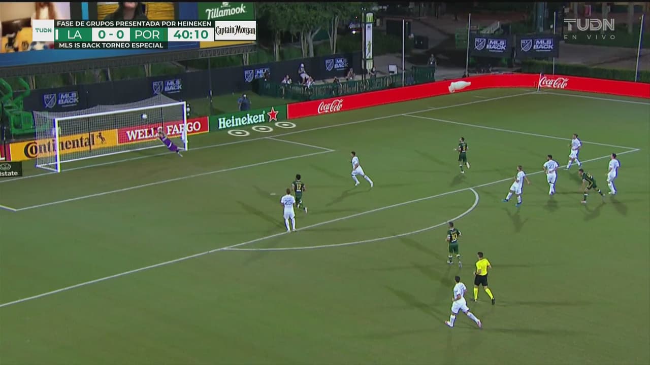 ¡La voló! Chicharito desperdicia de nuevo su estreno en la MLS is Back