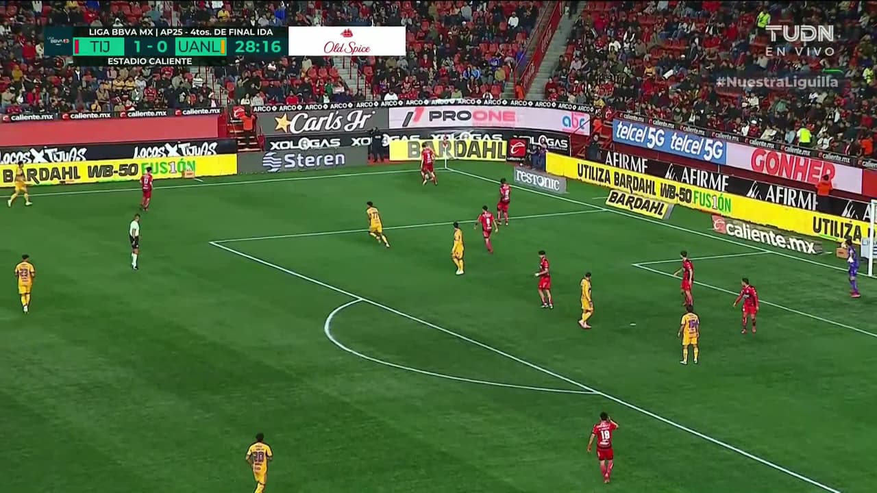 ¡Le anulan gol a Tigres! Ángel Correa está en posición adelantada