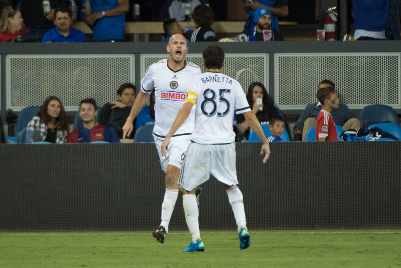 DEL: Conor Casey | Entró tras el descanso para anotar el 2-1 con el que Philadelphia Union venció a San Jose Earthquakes y le dio vida de nuevo al club.