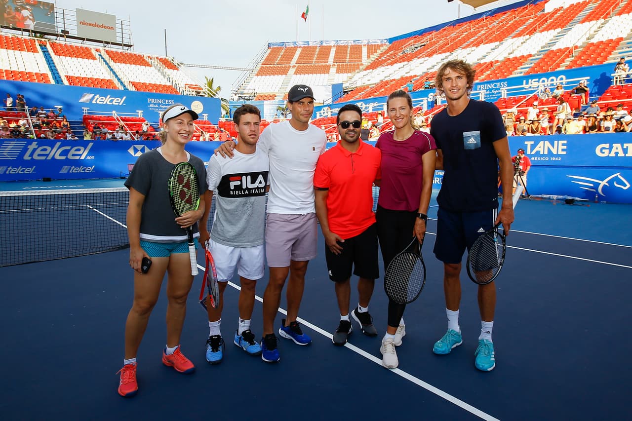 Todo está listo para que este lunes dé inicio la edición 26 del Abierto Mexicano de Tenis Acapulco 2019 y en el día previo al arranque, los tenistas tuvieron oportunidad de relajarse, aunque no todos.