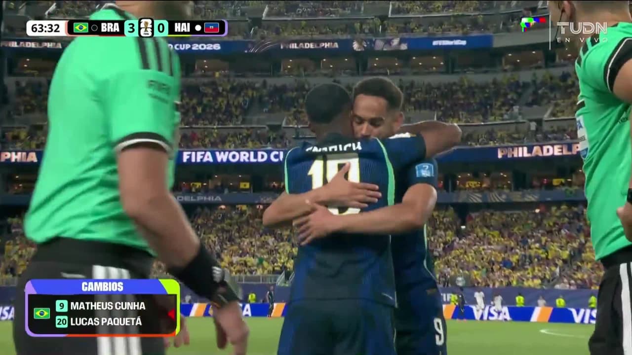 ¡Ovación para Endrick! El brasileño debuta en Copas del Mundo