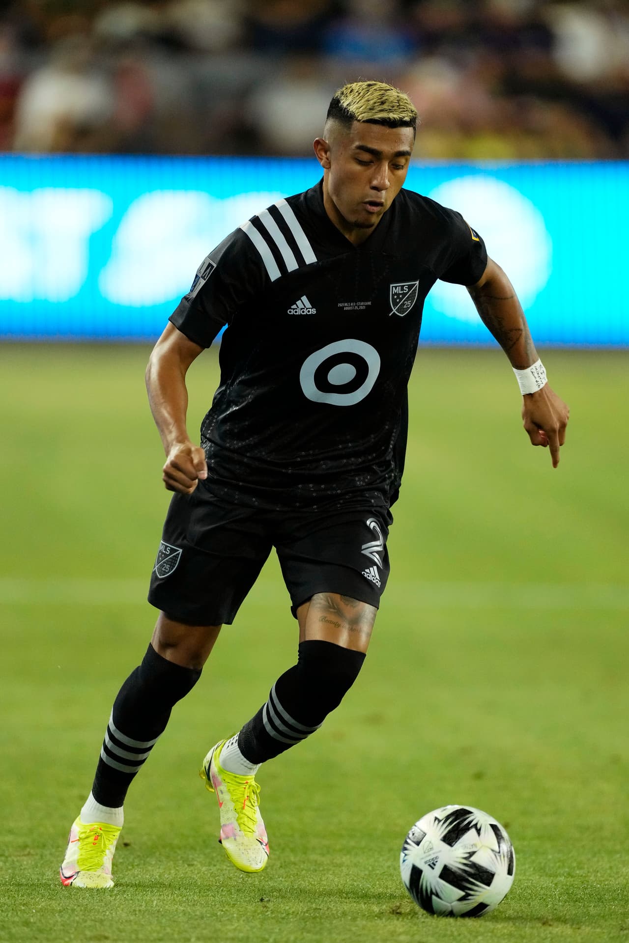 Julian Araujo, de LA Galaxy, también entró en juego en la segunda mitad.
<br>