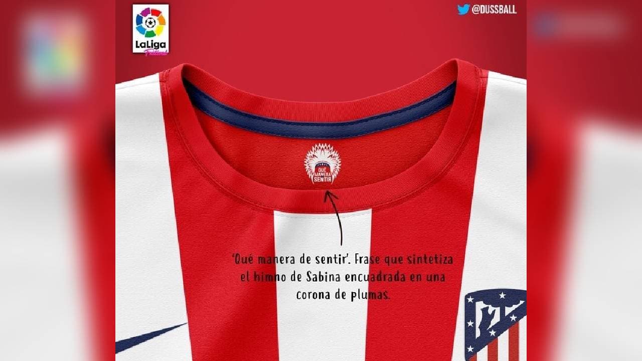 En febrero de 2018 circuló por las redes un jersey conmemorativo del Atlético de Madrid alusivo al ‘Dylan español’. Bombín en la parte inferior, letra del himno y la firma de Sabina en el pecho… ¡tremenda polera!