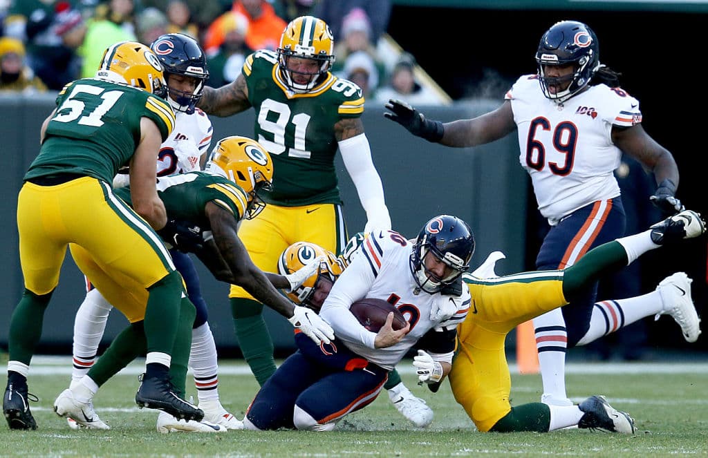 Tardía reacción de los Chicago Bears en la derrota 13-21 ante los Packers en Green Bay.