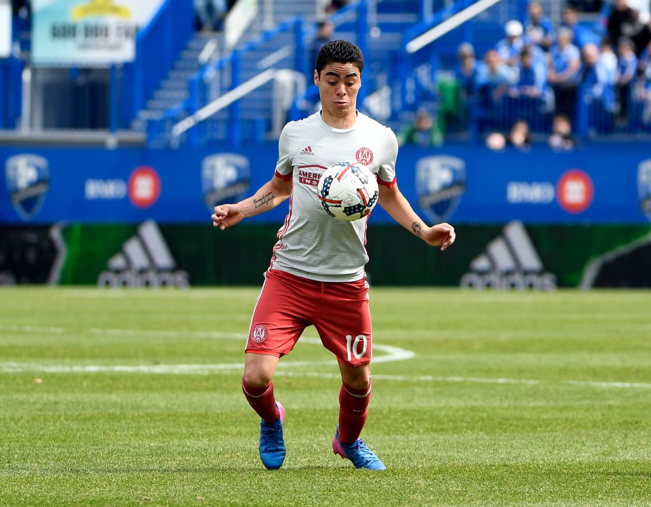Miguel Almirón continúa elevando el juego de Atlanta United, que este fin de semana ganó como visitante por 3-1 a Real Salt Lake. (USA Today Images)