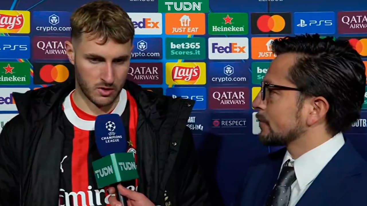 Santi Gimenez da la cara tras eliminación del Milan y se gana el respeto con lo que dice