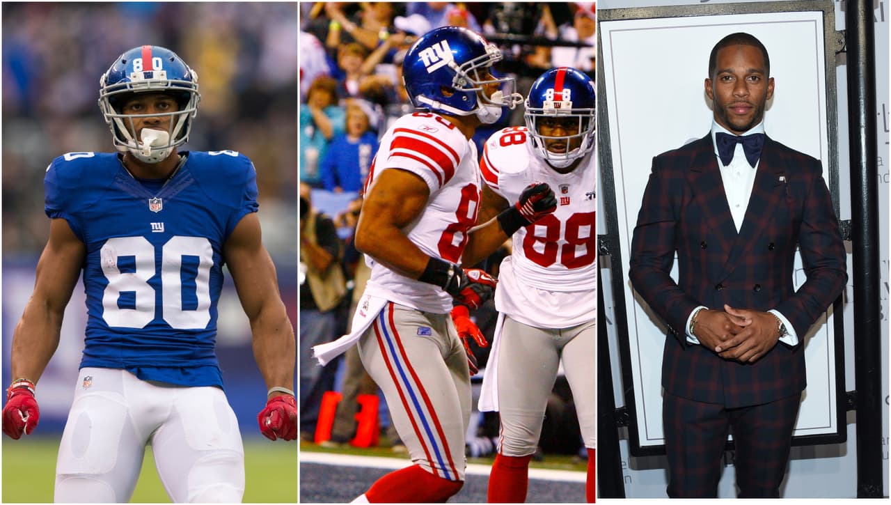 Víctor Cruz es recordado en la NFL por festejar sus touchdowns bailando salsa.