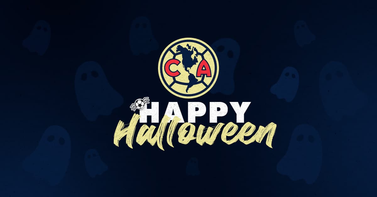 Club América deseó un feliz Halloween.