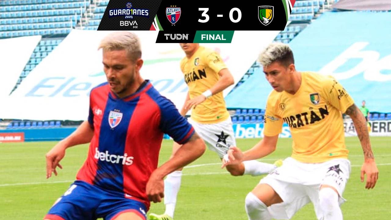 El Atlante es fuerte en casa y gana 3-0 ante Venados