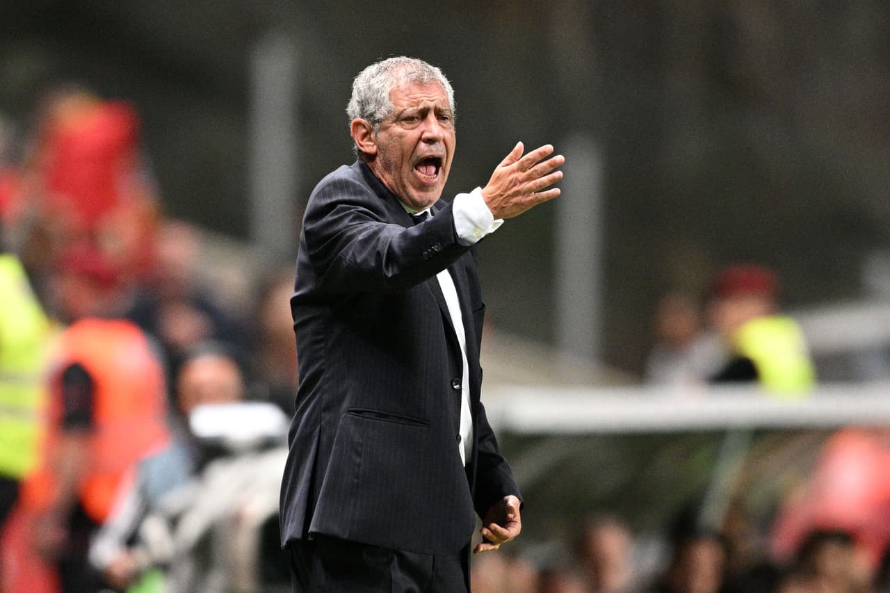 Fernando Santos pedía más intensidad a sus jugadores.
