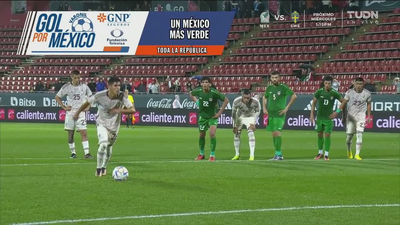 ¡No perdona! Antuna coloca el penal y firma el 4-0 del Tri