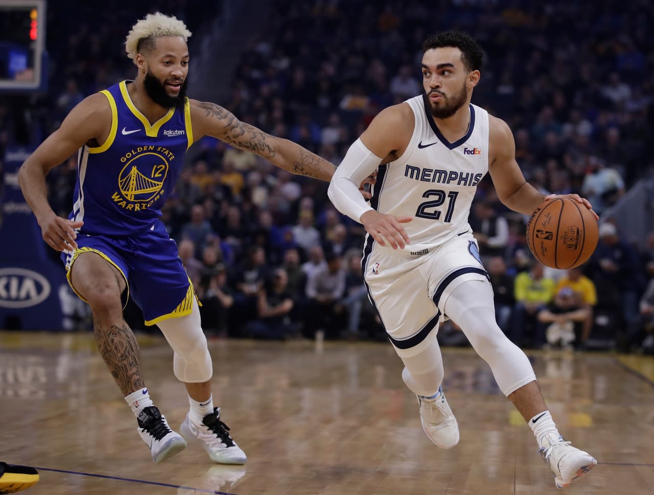 Golden State Warriors 102-110 Memphis Grizzlies