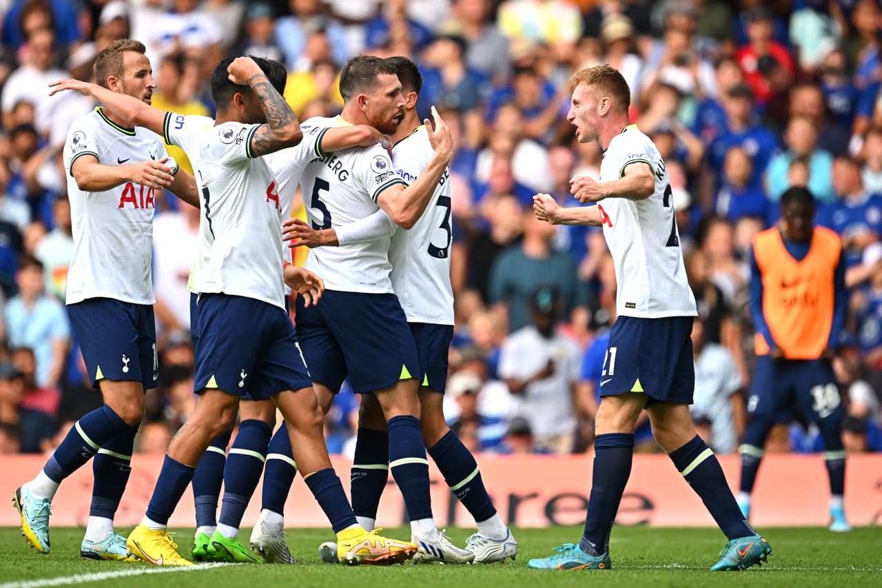 Los Blues y los Spurs dividieron puntos en el duelo de la Jornada 2 en la Premier League, que terminó con un conato de bronca.