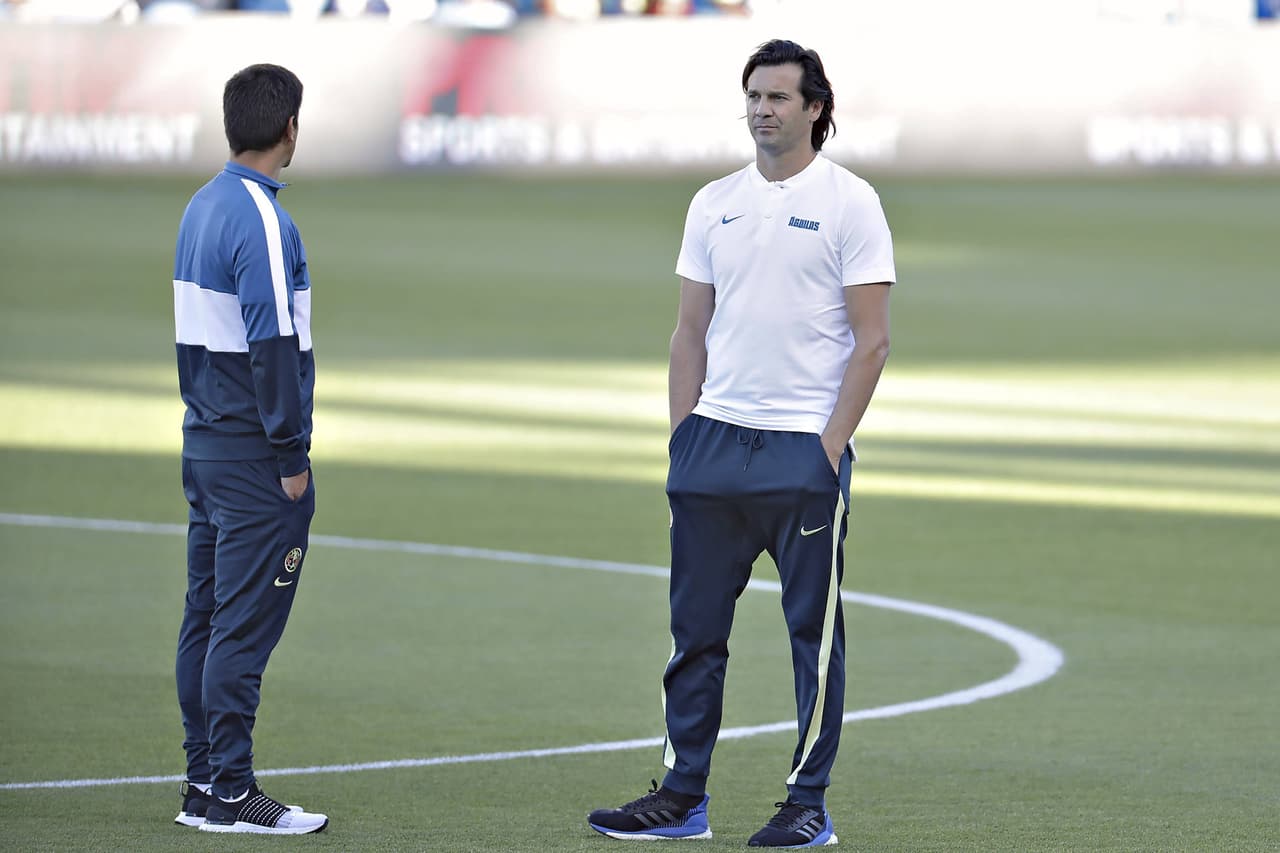Santiago Solari afirma que el América espera fichar otro refuerzo