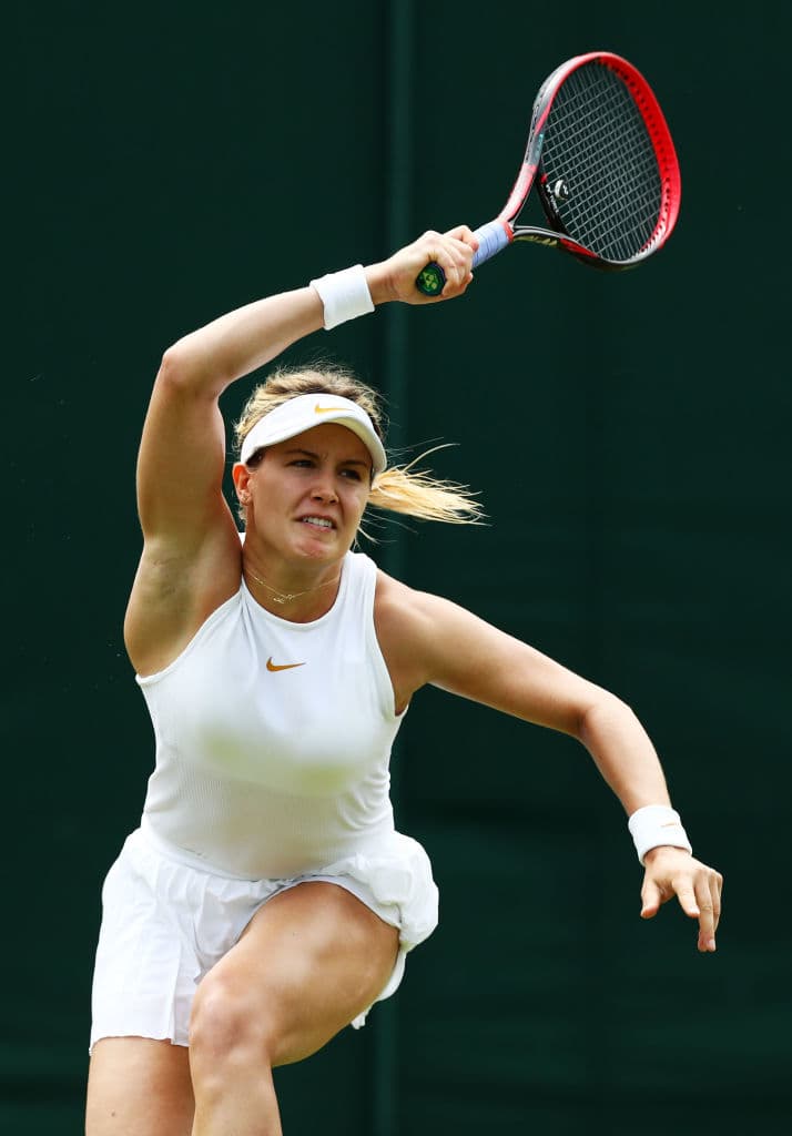 Sin embargo, ya le dijo adiós al torneo en el que disputó la final de 2014, al ceder ante la australiana Ashleigh Barty, 6-4 y 7-5.