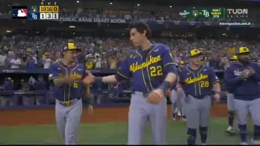 A qué hora y dónde ver el primer juego de la Serie Mundial Rays vs. Brewers
