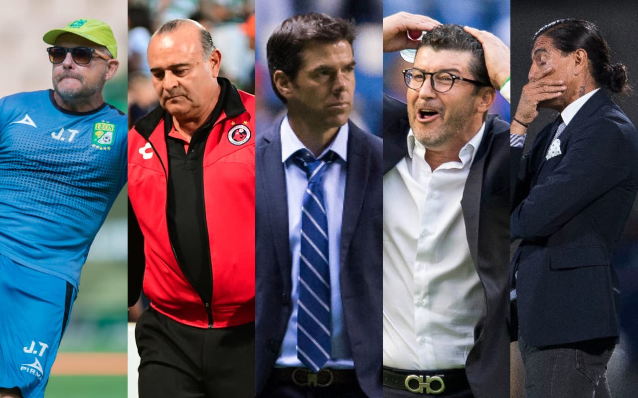 La salida de técnicos en las últimas cinco jornadas del Apertura 2017 dejó a Rafael García como el último damnificado de su mala campaña en la Liga MX, en una lista que ya tiene cinco nombres.