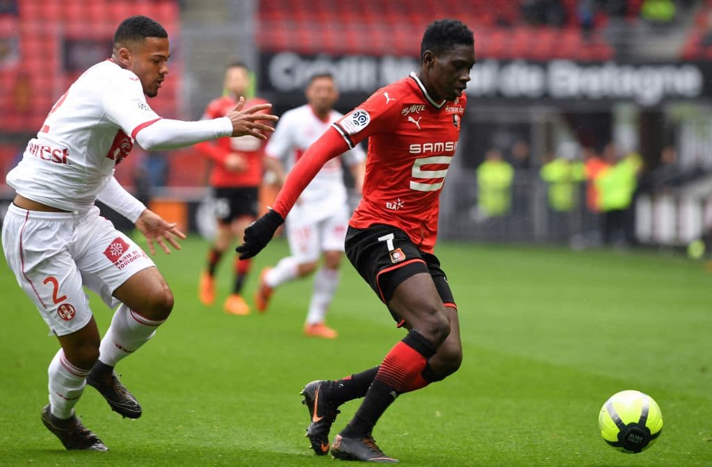 Ismaila Sarr, del Stade Rennais de la Ligue 1 de Francia, es otro de los delanteros en los que confía el técnico Aliou Cissé para darle punch a la ofensiva senegalesa en la justa mundialista.