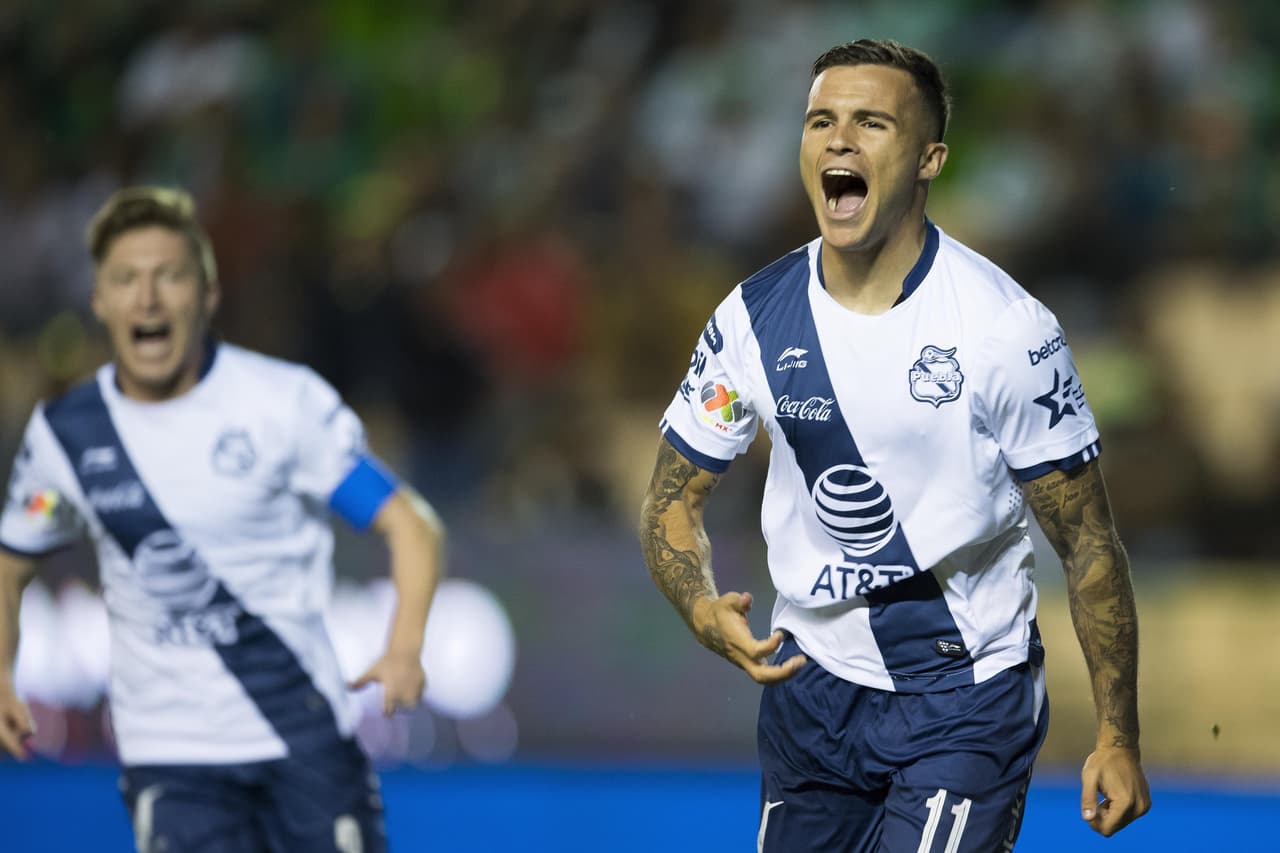 Puebl logró una brillante victoria 0-4 de visita a León en la Jornada 14 de la Liga MX y mira de cerca la opción de meterse en el grupo de Liguilla.