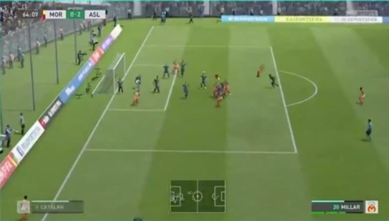 Luis Reyes comanda la goleada del Atlético San Luis sobre el Morelia del portero Luis Malagón.