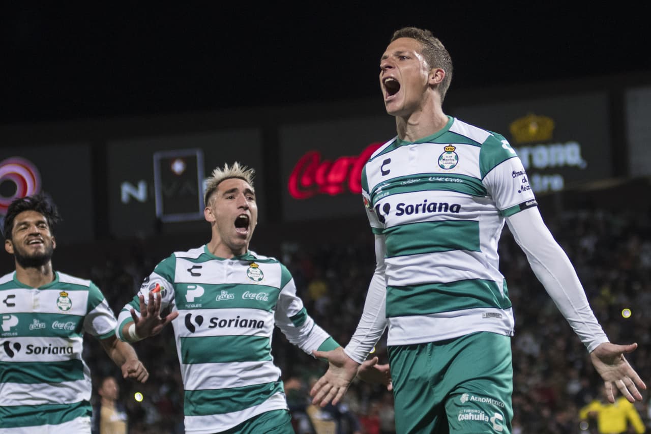 Santos llega a cuatro puntos de 12 posibles con un inicio de torneo aletargado y los auriazules están en tercer puesto con ocho puntos.