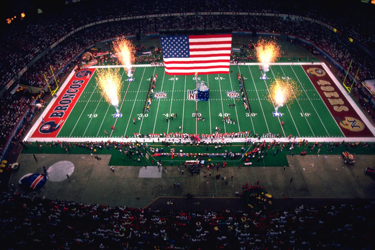 El Super Bowl XXIV se jugó el 28 de enero de 1990 en el Superdome de New Orleans.