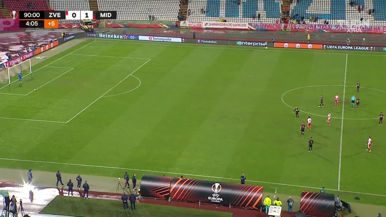 ¡TIRO ATAJADO! disparo por Paulinho.