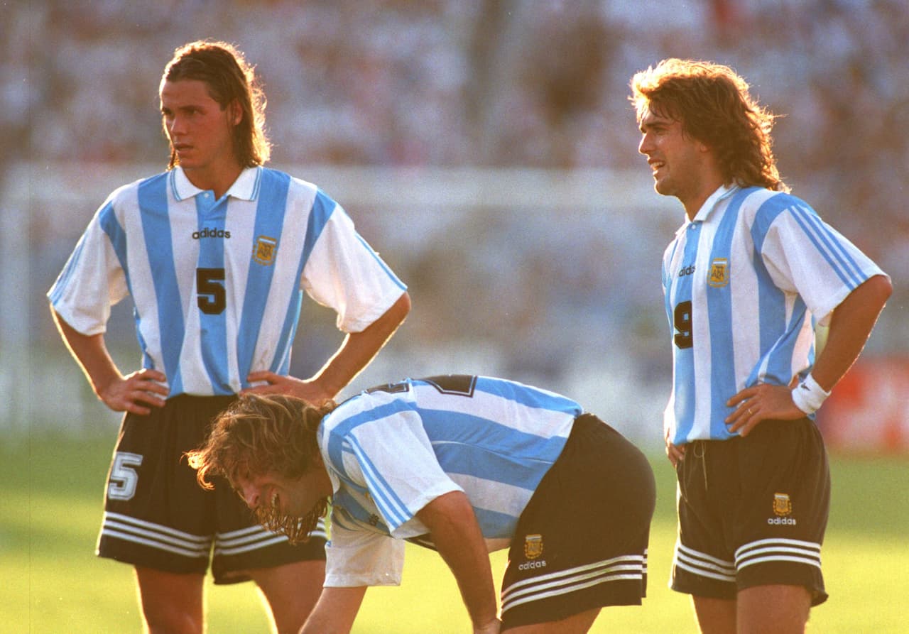 Argentina cayó eliminada de Estados Unidos 1994 por Bulgaria después de que Maradona dio positivo en el control antidopaje. En aquel equipo también estaba el legendario Fernando Redondo.
