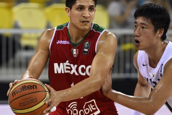 Orlando Mendez fue factor para el conjunto mexicano pues encestó triples en momentos oportunos para que México se encaminara a la victoria.