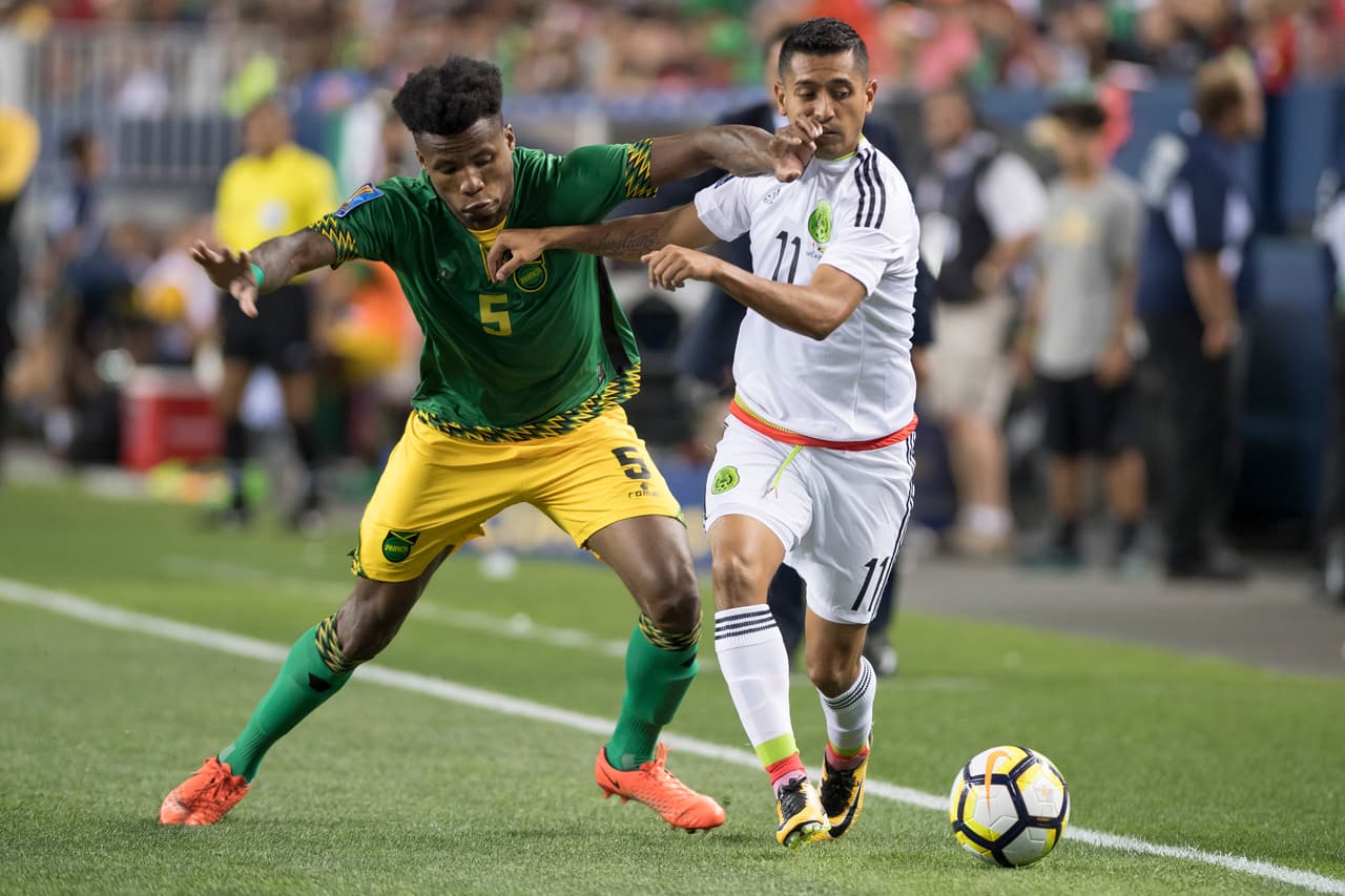 En el partido de Copa Oro en la fase de grupos contra Jamaica en la actual edición, México se vio controlado por una Jamaica que mostró que su intención era impedir los ataques de su rival.