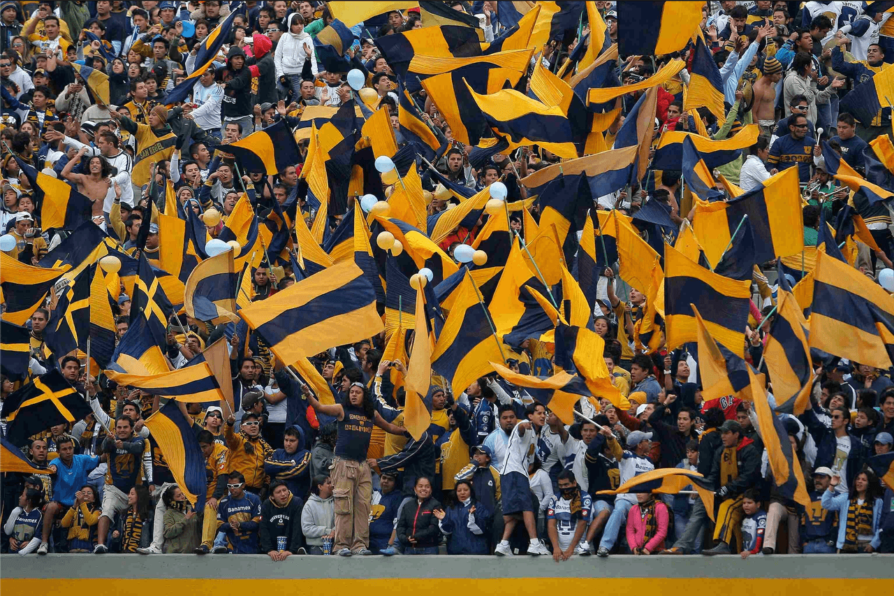 Siempree unidos y en cojunto, una característica de la afición auriauzl.