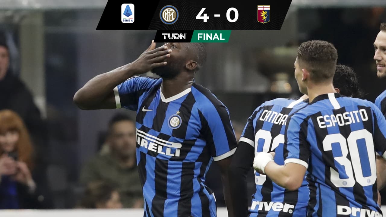 Inter recupera la cima en la Serie A