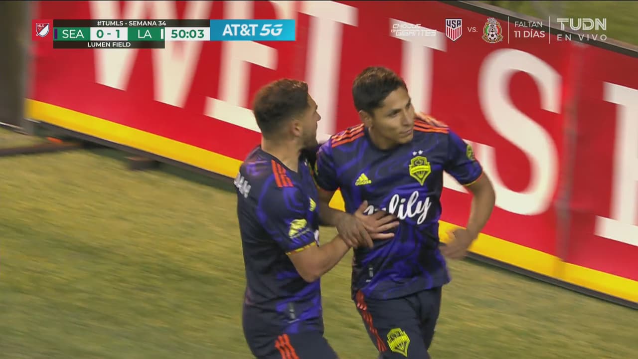 ¡A lo Panenka! Raúl Ruidíaz anota el 1-1 de Seattle Sounders