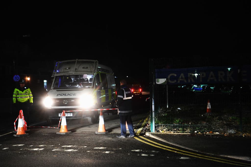 Las autoridades llegaron para realizar las medidas de control correspondientes, pero el deceso del dueño del Leicester City era un hecho.
