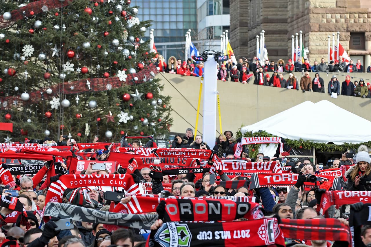 La MLS Cup, el mejor regalo de Navidad para la afición de Toronto FC. (USA Today Images)