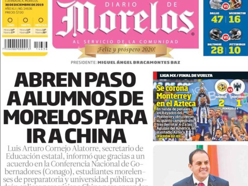 Las portadas de la prensa mexicana reaccionan a la Gran Final del futbol mexicano que vio a Rayados coronarse desde los 11 pasos.