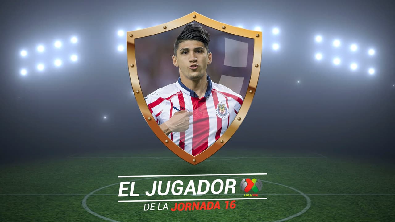 Alan Pulido condujó a Chivas al triunfo y se convirtió en la Figura de la Jornada 16