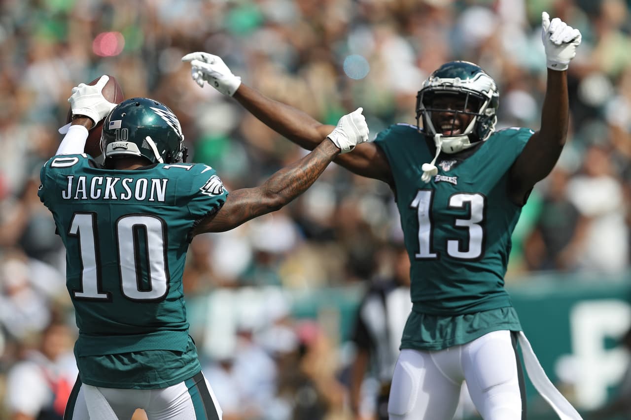 Los Eagles tuvieron una extraordinaria reacción en la segunda mitad ante los Redskins con un inmenso DeSean Jackson.