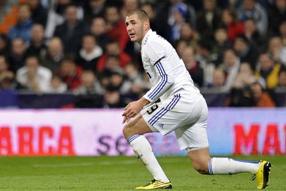 El francés Karim Benzema no salió en su noche... una vez más.