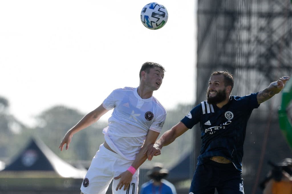 Inter Miami tuvo algunas oportunidades importantes al primer tiempo, pero no lograba concretar.