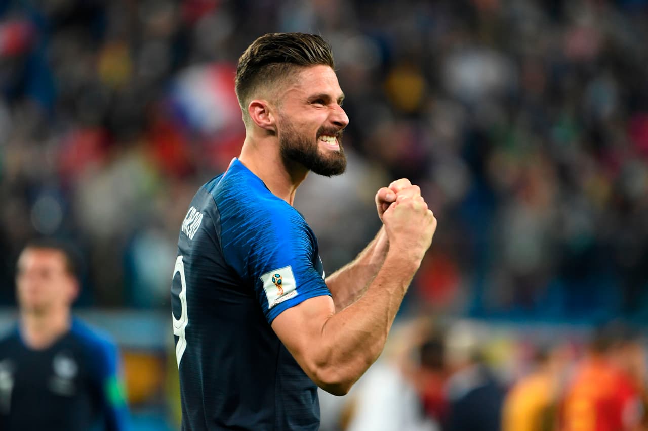 Giroud, el delantero francés que jugó todos lo partidos del Mundial sin rematar a puerta 