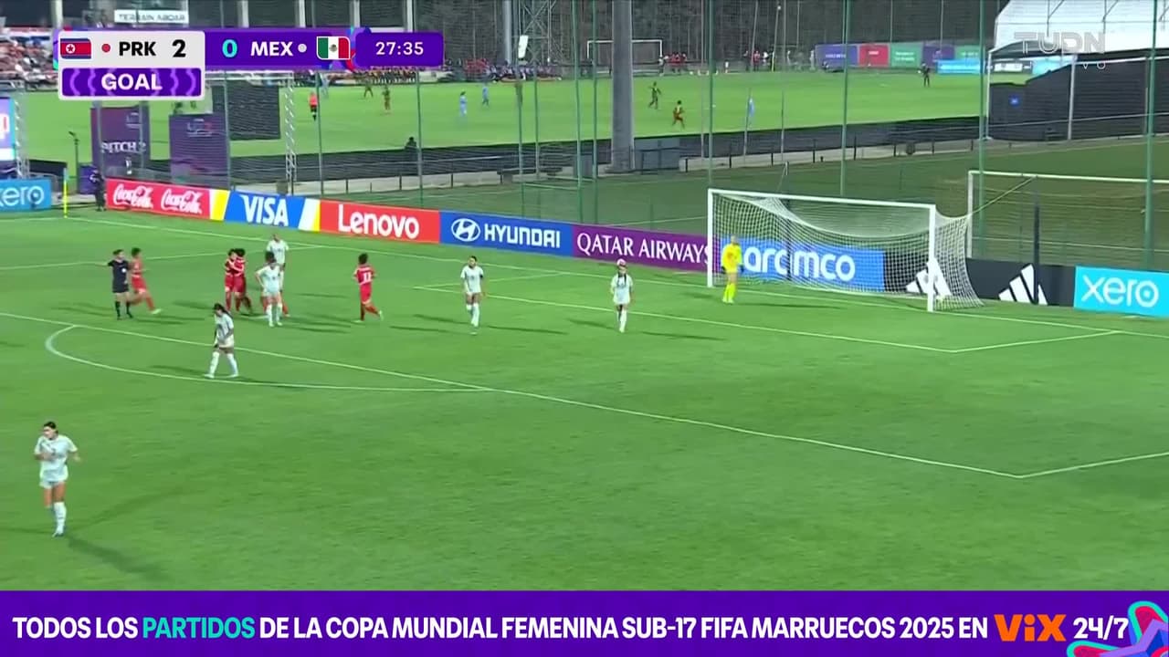 Dios, soy yo de nuevo... Corea le anota el 2-0 a México al 28'