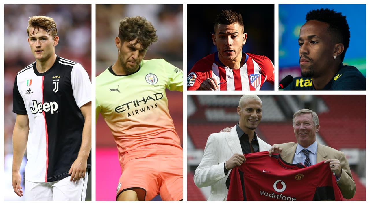 El mercado por los defensas también es muy competido y va a la alza: repasemos los 20 más caros de la historia.