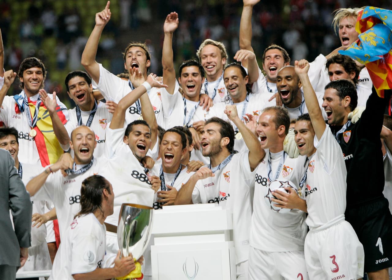 <b>2006 - Sevilla F.C.: </b>Sevilla F.C. 3-0 F.C. Barcelona ( Stade Louis II, Mónaco)