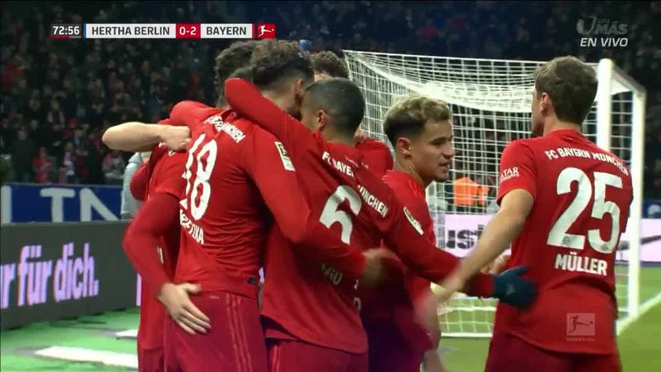 ¡GOOOL! Robert Lewandowski anota para FC Bayern München